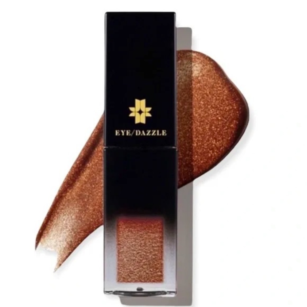 Josephine Eye Dazzle Liquid Eyeshadow Metallic Meet Leona Bronze Full Size NWT